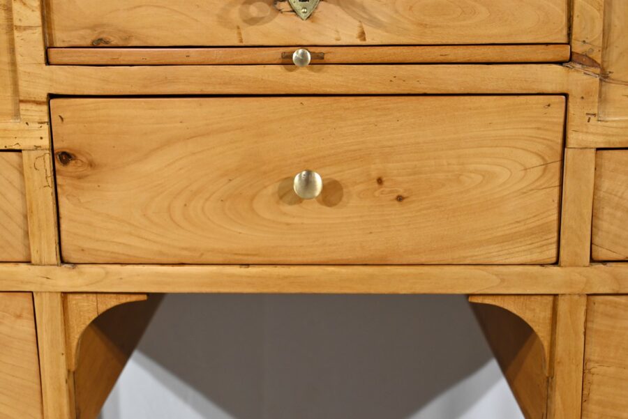 Petite Coiffeuse en Merisier Massif, époque Louis XVI – Fin XVIIIe – Image 16