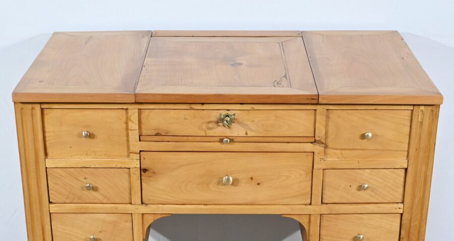 Petite Coiffeuse en Merisier Massif, époque Louis XVI – Fin XVIIIe – Image 6
