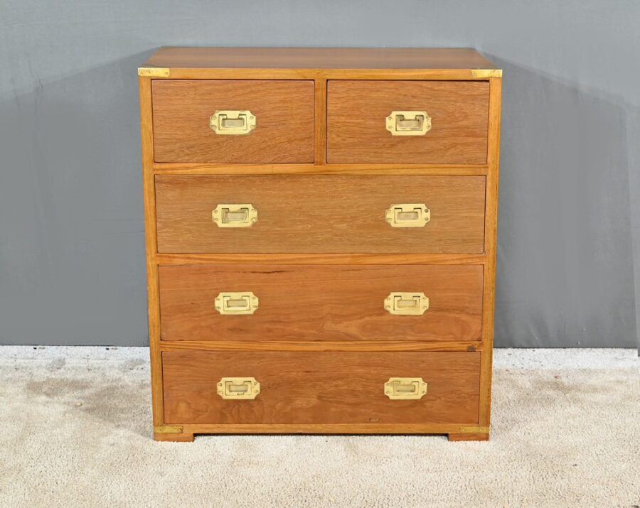 Petite Commode de Marine en Teck – Reproduction