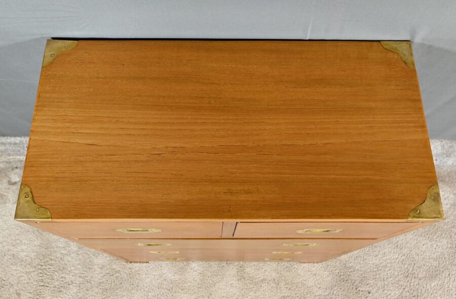 Petite Commode de Marine en Teck – Reproduction – Image 7