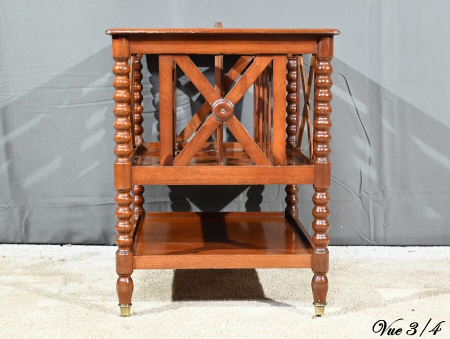 Porte-Revues en Acajou, époque Louis Philippe – Milieu XIXe – Image 18