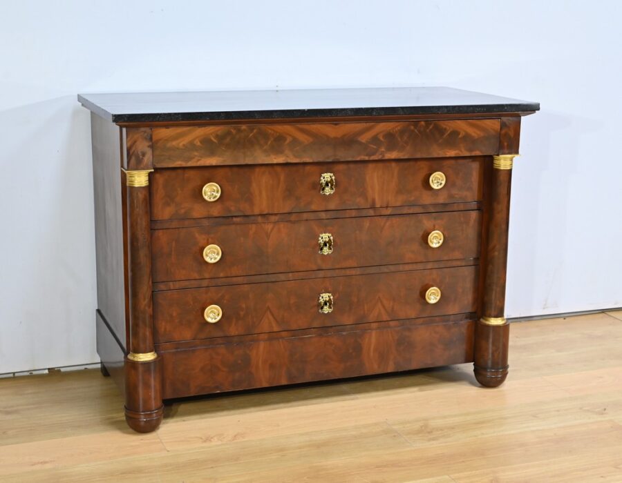 Commode en Acajou, époque Empire – Début XIXe – Image 2