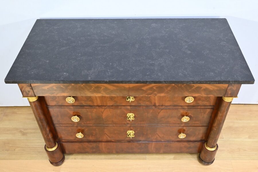 Commode en Acajou, époque Empire – Début XIXe – Image 5