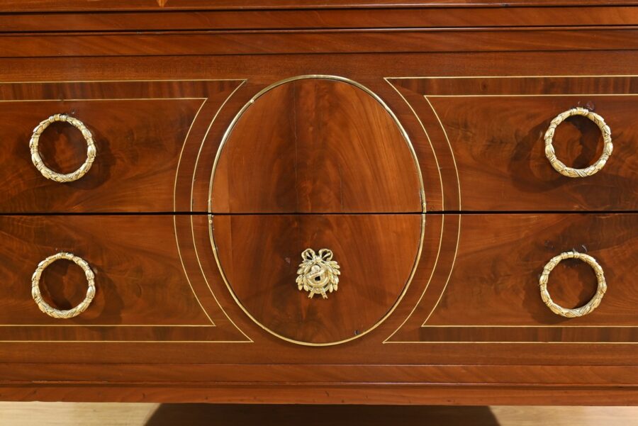 Rare Commode en Acajou, époque Louis XVI – 2ème partie XVIIIe – Image 18
