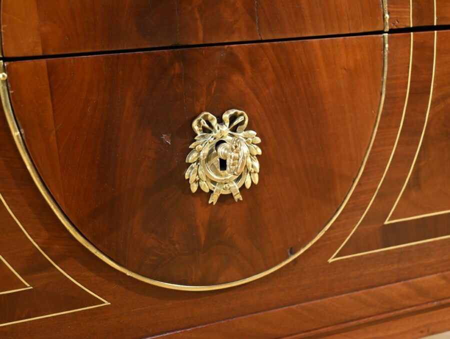 Rare Commode en Acajou, époque Louis XVI – 2ème partie XVIIIe – Image 21