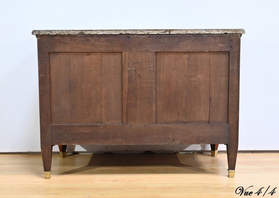 Rare Commode en Acajou, époque Louis XVI – 2ème partie XVIIIe – Image 36