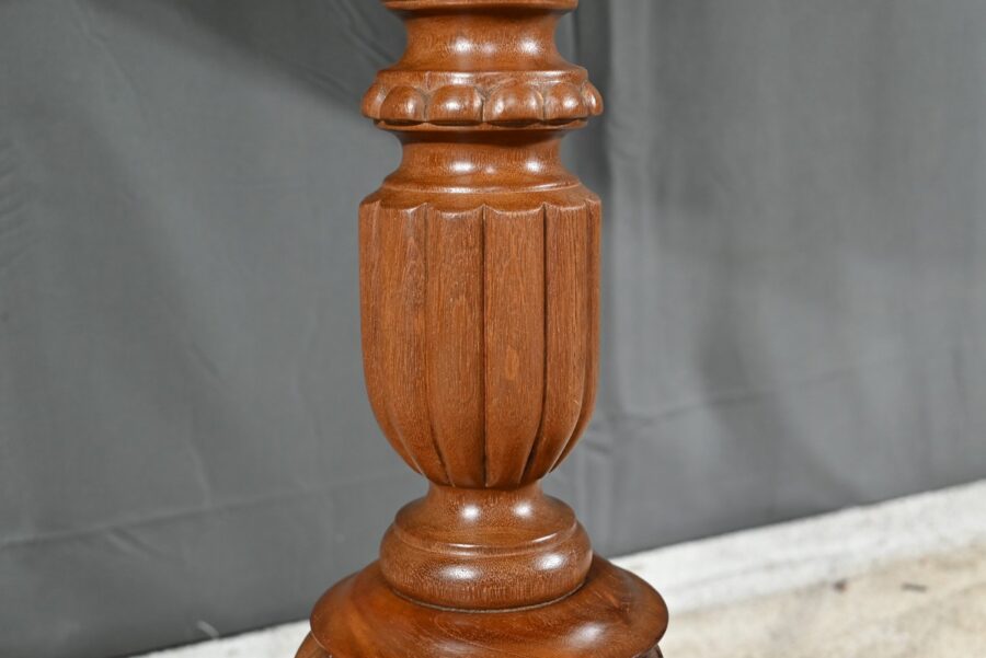 Guéridon Ovale à Système en Acajou, époque Louis Philippe – 1ère partie XIXe – Image 12