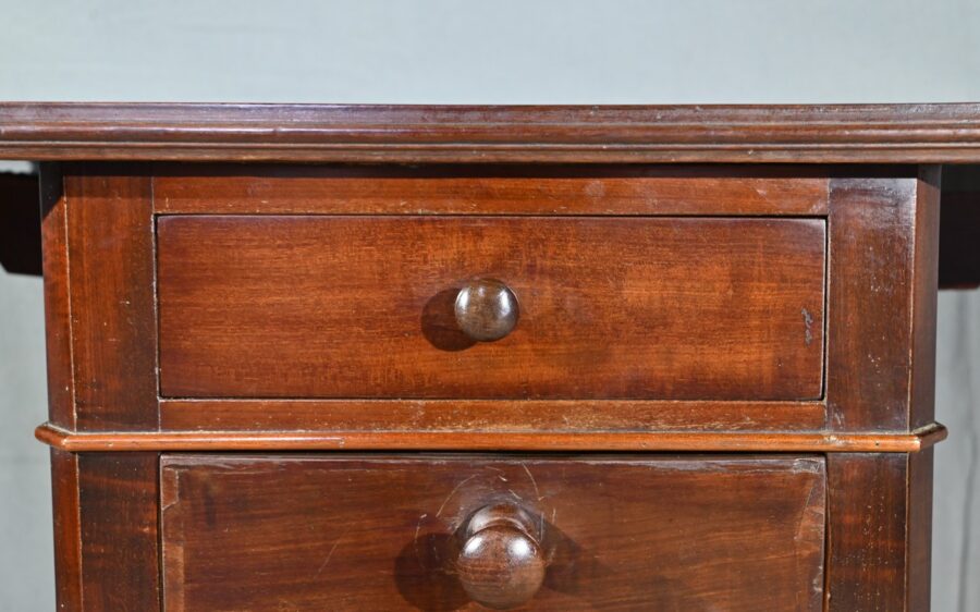 Petite Table à Volets en Acajou, Maison Lemarchand, A. Lemoine – Milieu XIXe – Image 9