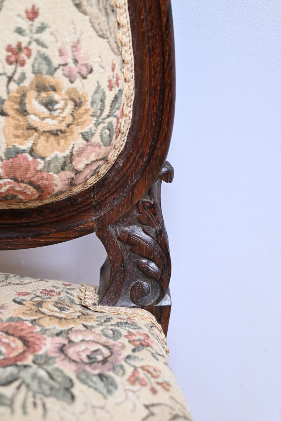 Suite de 4 Chaises en Palissandre, style Louis XV, époque Napoléon III – Milieu XIXe – Image 8