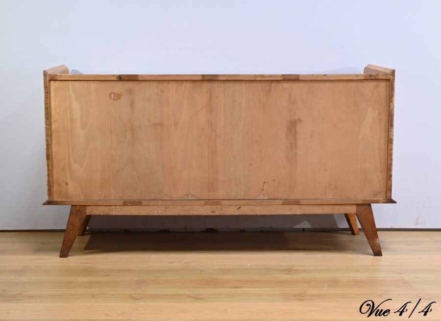 Buffet Enfilade en Chêne, époque Space Age – 1960 – Image 28