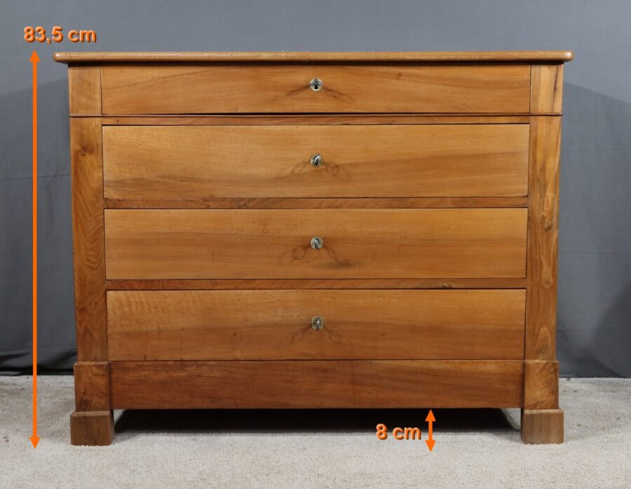 Commode en Noyer, époque Restauration - 1ère Partie XIXe – Image 28