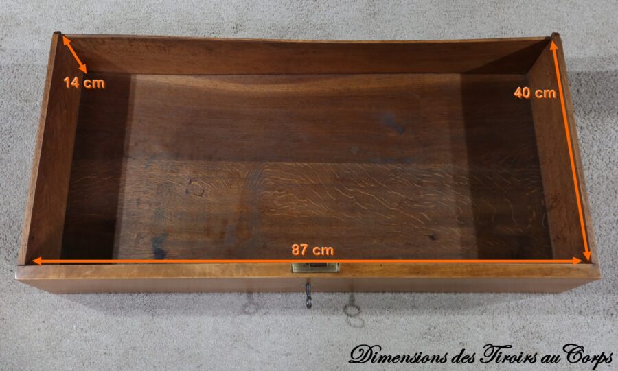 Commode en Noyer, époque Restauration - 1ère Partie XIXe – Image 30