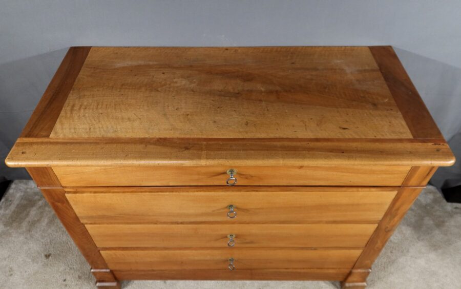Commode en Noyer, époque Restauration - 1ère Partie XIXe – Image 6