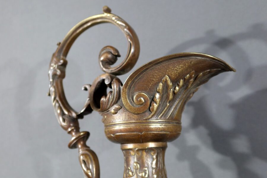 Paire d’Aiguières en Bronze, Art Nouveau – 1910 – Image 19