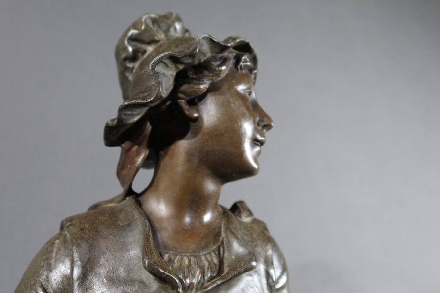 Paire de Sculptures en Régule, signées H.Weiss – Fin XIXe – Image 29