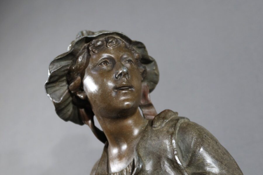 Paire de Sculptures en Régule, signées H.Weiss – Fin XIXe – Image 30