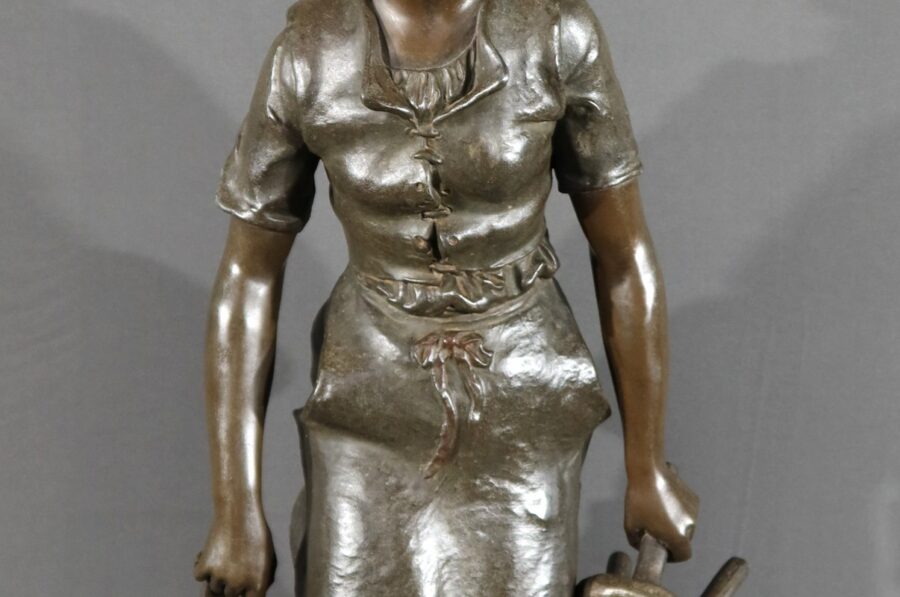 Paire de Sculptures en Régule, signées H.Weiss – Fin XIXe – Image 33