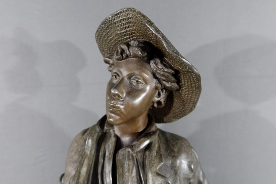 Paire de Sculptures en Régule, signées H.Weiss – Fin XIXe – Image 6