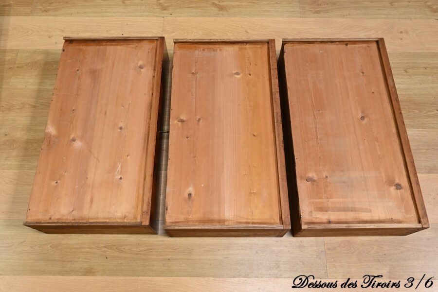 Semainier en Ronce d’Acajou, époque Restauration – 1ère Partie XIXe – Image 25
