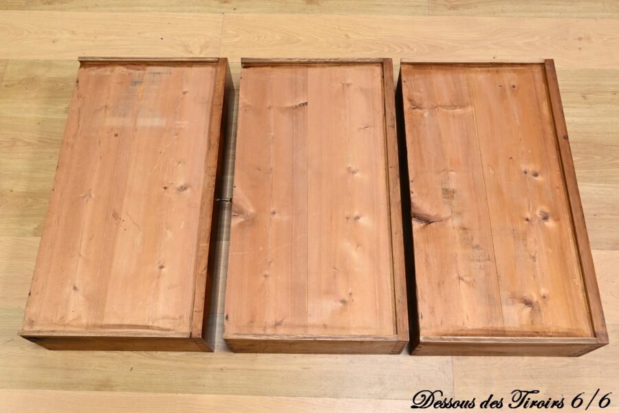 Semainier en Ronce d’Acajou, époque Restauration – 1ère Partie XIXe – Image 27