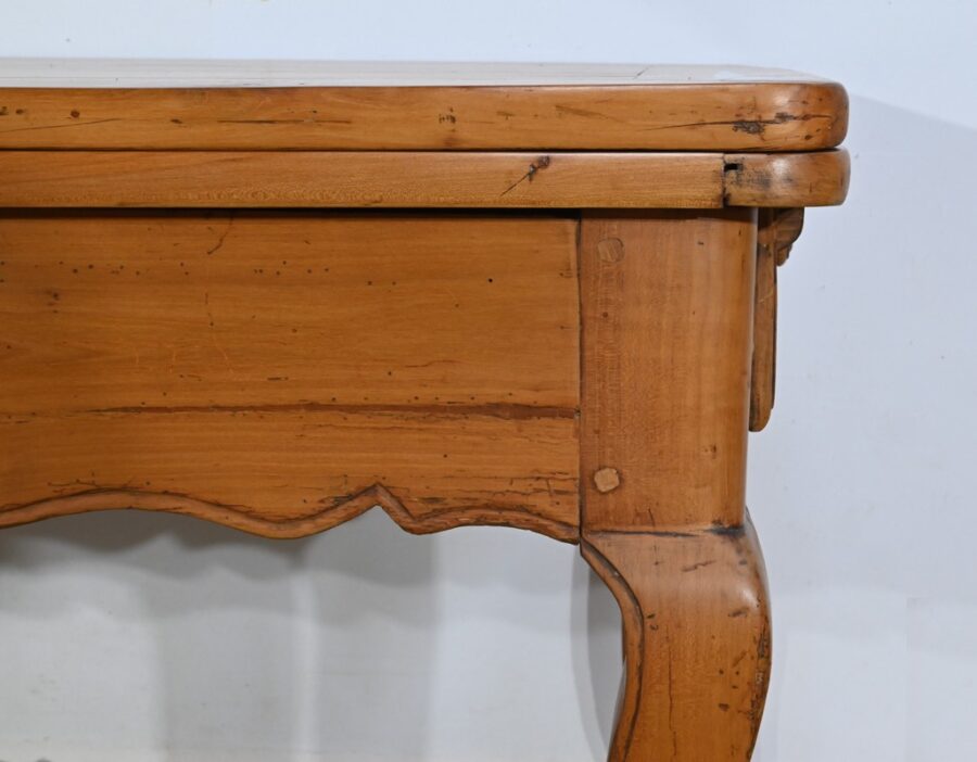 Table de Ferme à Allonges en Merisier, 10 à 16 Couverts – 2ème Partie XIXe – Image 14
