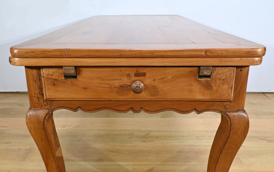 Table de Ferme à Allonges en Merisier, 10 à 16 Couverts – 2ème Partie XIXe – Image 16