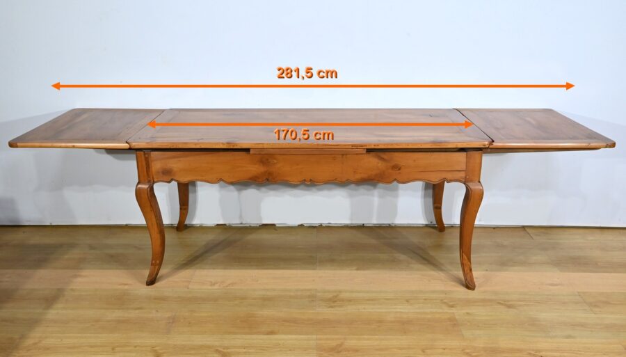 Table de Ferme à Allonges en Merisier, 10 à 16 Couverts – 2ème Partie XIXe – Image 24
