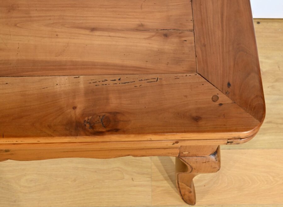 Table de Ferme à Allonges en Merisier, 10 à 16 Couverts – 2ème Partie XIXe – Image 8