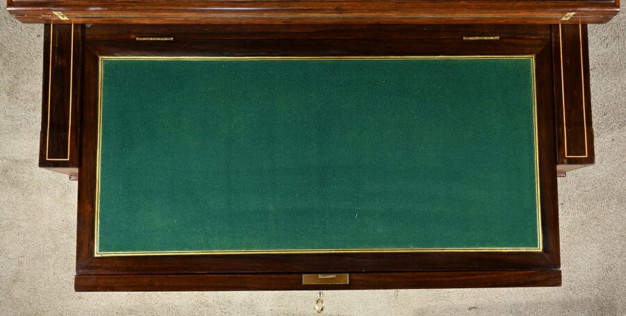 Table à Système en Marqueterie, style Louis XVI - 2ème moitié XIXe – Image 15