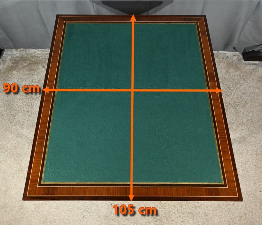 Table à Système en Marqueterie, style Louis XVI - 2ème moitié XIXe – Image 31