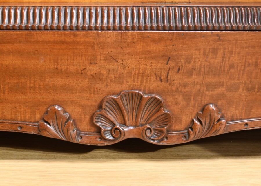 Buffet Commode Écritoire de Propriété, en Acajou et Citronnier, goût Restauration – 1ère Partie XIXe – Image 21