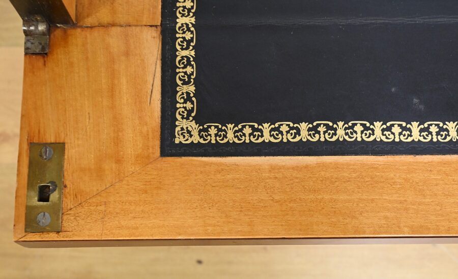 Buffet Commode Écritoire de Propriété, en Acajou et Citronnier, goût Restauration – 1ère Partie XIXe – Image 26