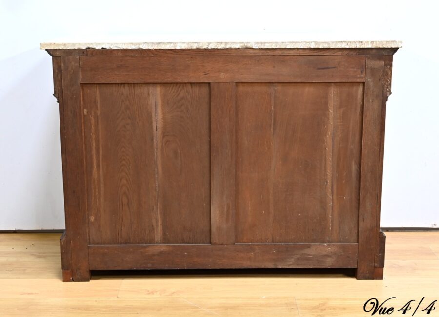 Buffet Commode Écritoire de Propriété, en Acajou et Citronnier, goût Restauration – 1ère Partie XIXe – Image 43