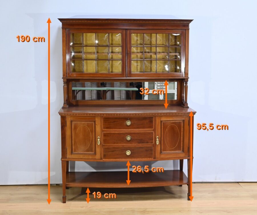 Buffet Deux-Corps en Acajou - 1920 – Image 32
