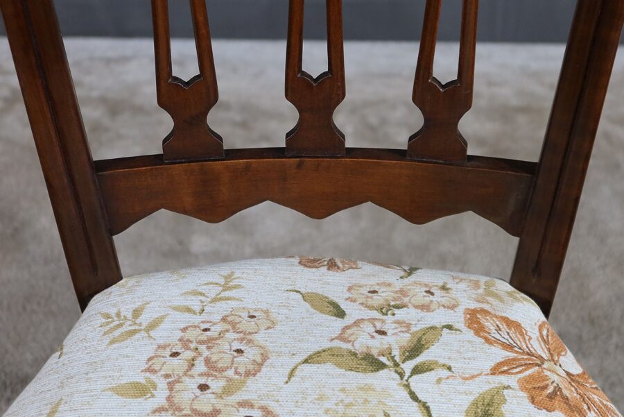 Paire de Chaises en Merisier Roux, par Colombo Sanguineti, Italie - 1950 – Image 11