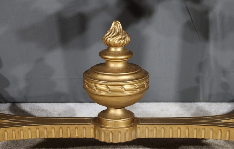 Table Console en Bois Doré , style Louis XVI - 2ème partie XIXe – Image 11