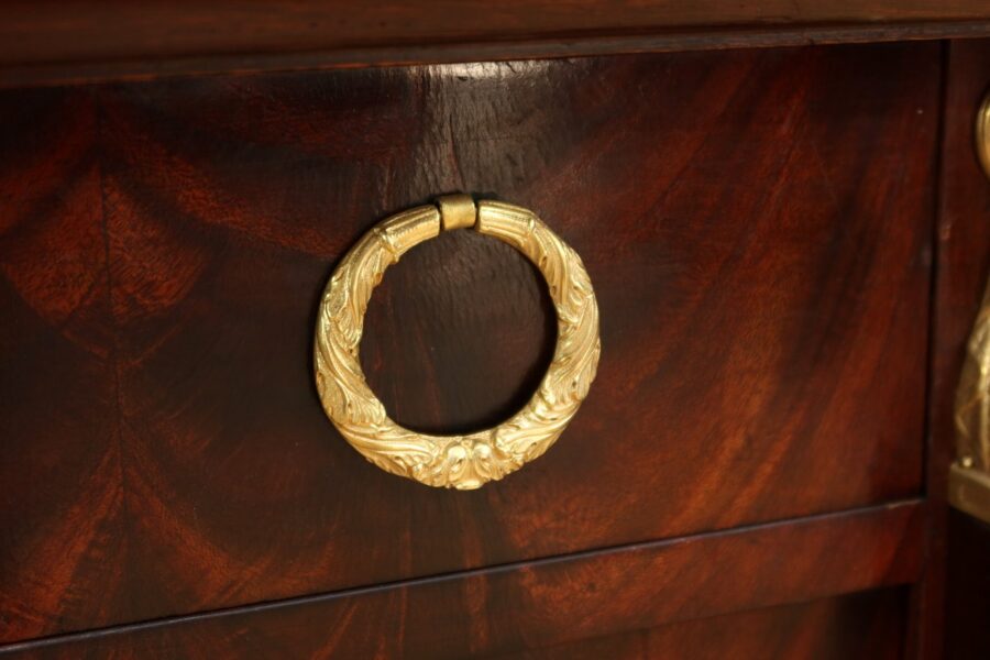 Enfilade en Ronce d’Acajou, style Retour d’Égypte – Début XXe – Image 17