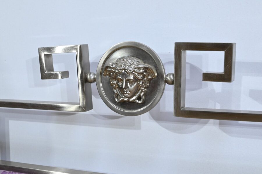 Lit 2 places en Inox, Versace - 1950 – Image 8