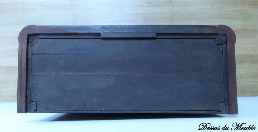 Secrétaire à Guillotine en Acajou de Cuba, époque Louis XVI – Fin XVIIIe – Image 42