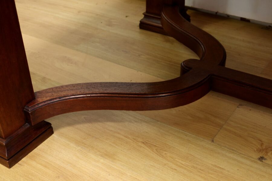 Table à Allonges en Acajou, 8 à 14 Couverts, style Louis XIV – 1960 – Image 19