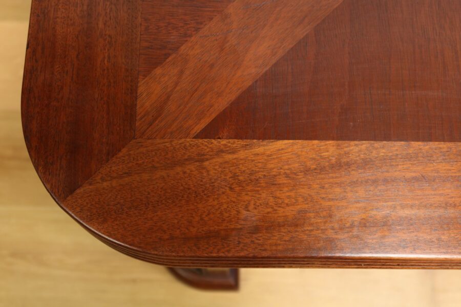 Table à Allonges en Acajou, 8 à 14 Couverts, style Louis XIV – 1960 – Image 10