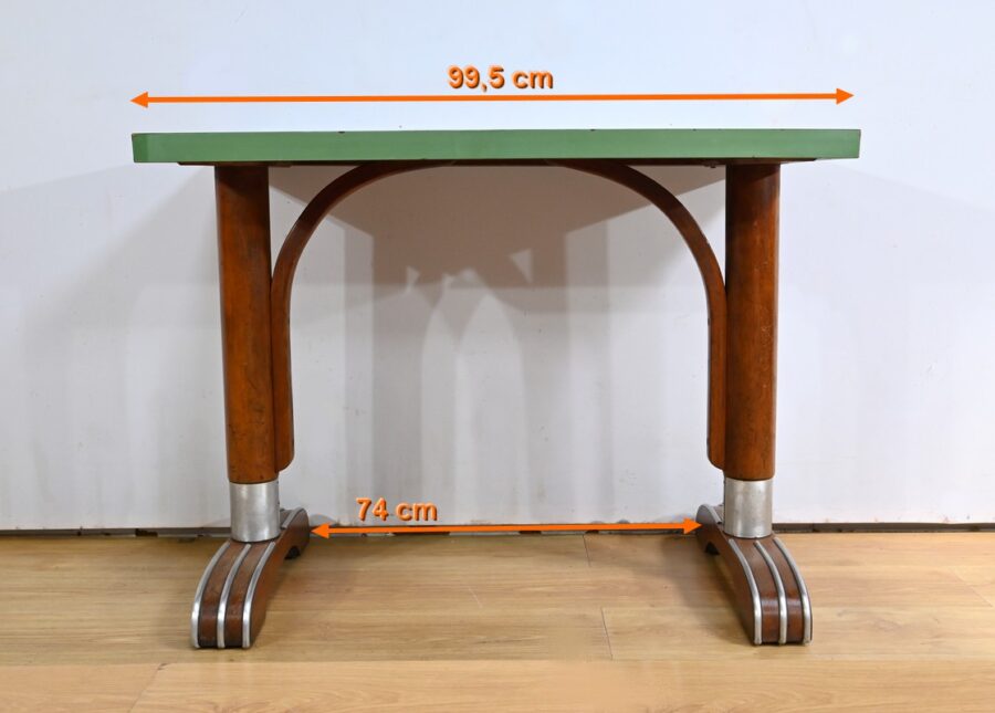 Tables de Bistro en Stratifié et Hêtre - 1950 – Image 10