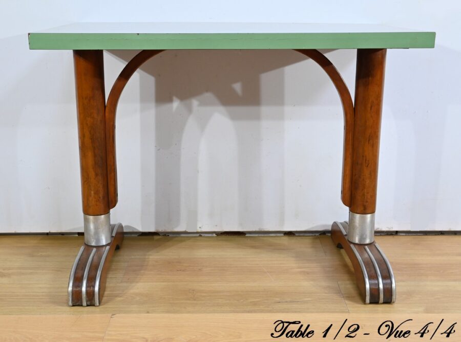 Tables de Bistro en Stratifié et Hêtre - 1950 – Image 25