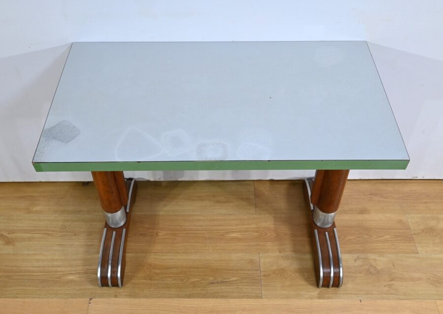 Tables de Bistro en Stratifié et Hêtre - 1950 – Image 7