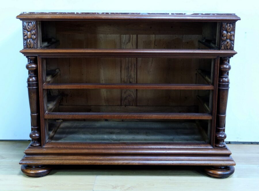 Commode en Noyer P. Guinand-Leglas, style Rennaissance - 1920 – Image 21