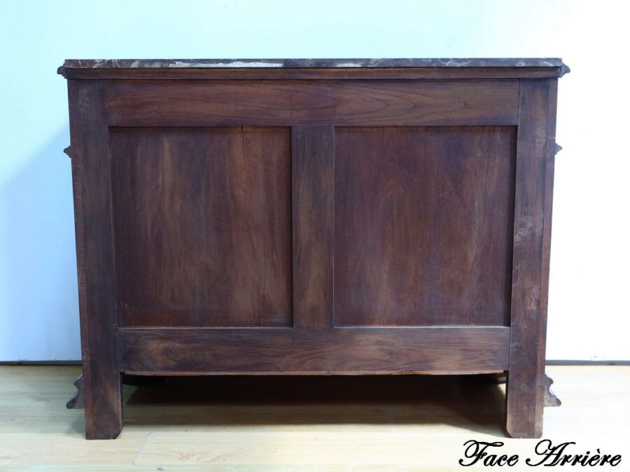 Commode en Noyer P. Guinand-Leglas, style Rennaissance - 1920 – Image 29