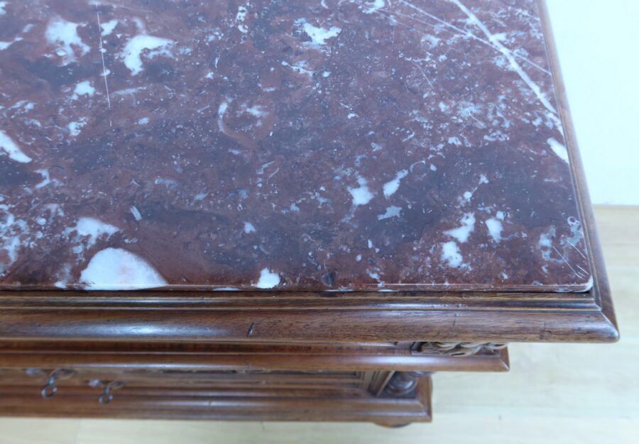 Commode en Noyer P. Guinand-Leglas, style Rennaissance - 1920 – Image 7