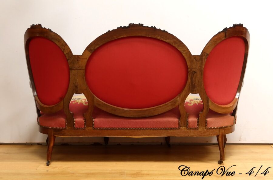 Salon 7 Pièces en Palissandre, époque Napoléon III – Milieu XIXe – Image 16