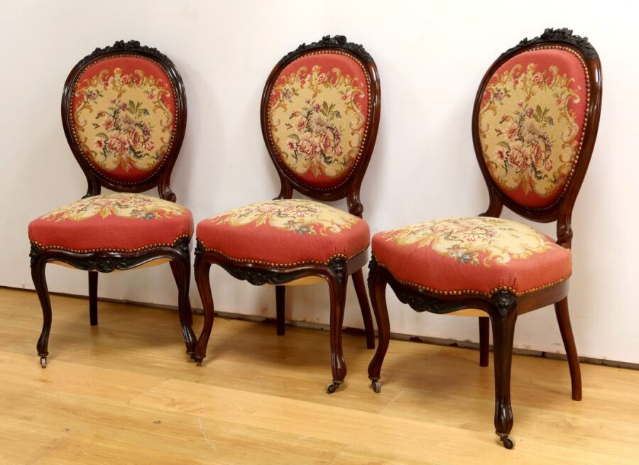 Salon 7 Pièces en Palissandre, époque Napoléon III – Milieu XIXe – Image 33