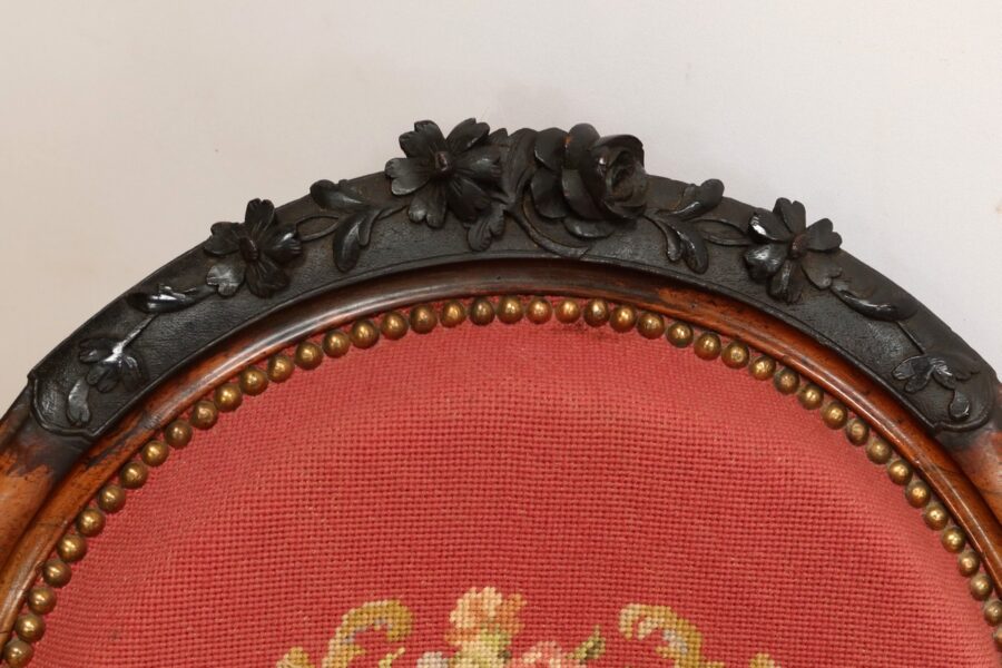 Salon 7 Pièces en Palissandre, époque Napoléon III – Milieu XIXe – Image 9